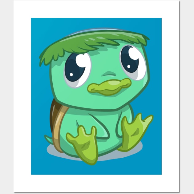 Baby Kappa Wall Art by jpowersart